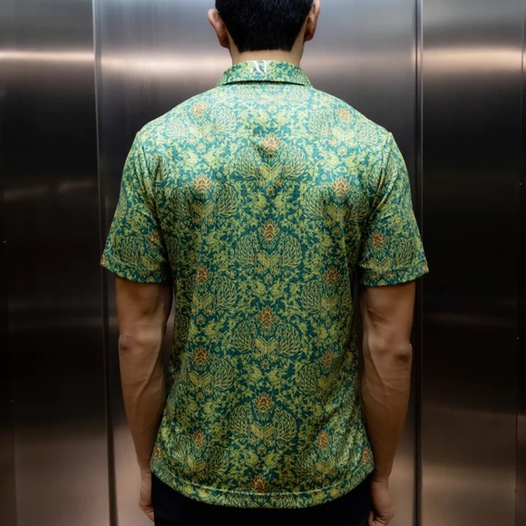 Luxury Performance Batik Shirt for Mens - Picture 5 of 10